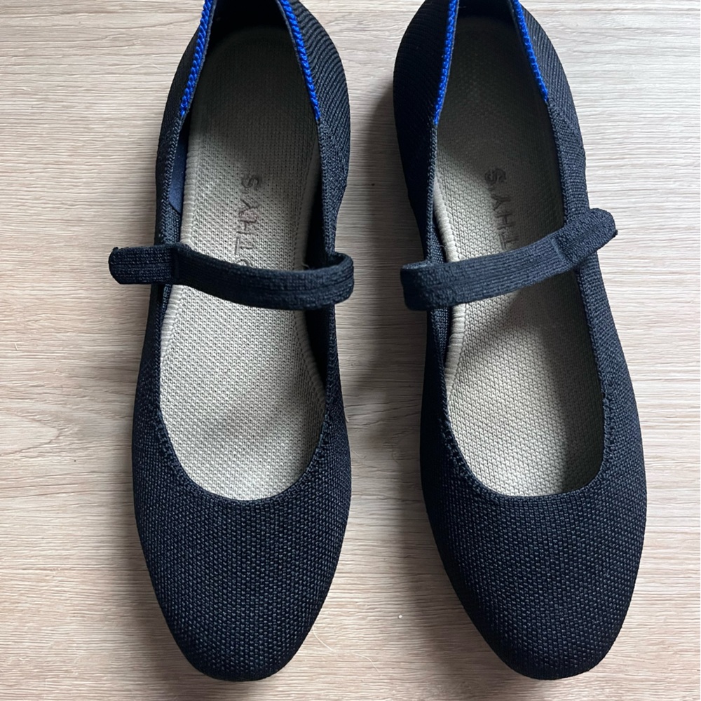 Rothy’s Black Mary Jane Flats